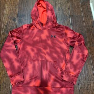 Under Armour Red and Black Kids Hoodie